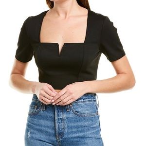 BCBGeneration Women’s Square Neck Crop Top